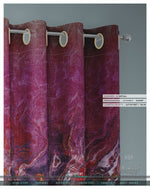 The Flowing Art Pink PREMIUM Curtain Panel. Available on 12 Fabrics. Made to Order. 100297