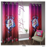 Red Knitted Pattern Floral PREMIUM Curtain Panel. Available on 12 Fabrics. Made to Order. 100311