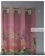 Pink Animal Print PREMIUM Curtain Panel. Available on 12 Fabrics, Made to Order. 100326A