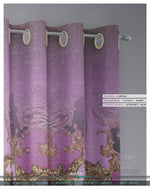 Lavender Animal Print PREMIUM Curtain Panel. Available on 12 Fabrics, Made to Order. 100326B