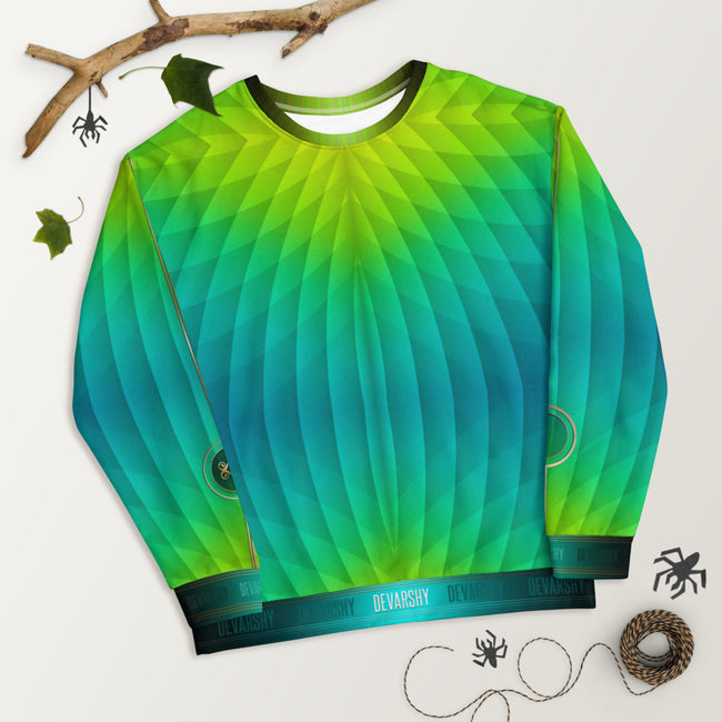 Fluorescent Color UNISEX Sweatshirt For Winter Wear, PF - 11196B