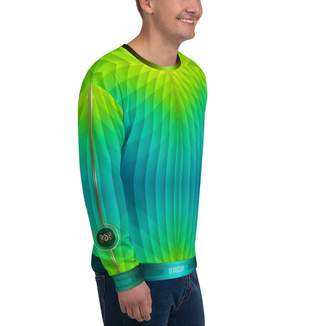 Fluorescent Color UNISEX Sweatshirt For Winter Wear, PF - 11196B