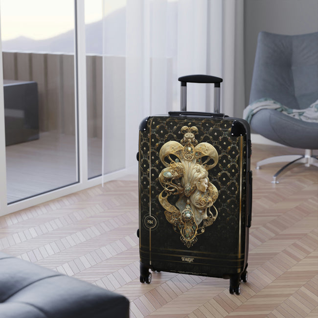 Angel on my Suitcase 3 Sizes Carry-on Suitcase Travel Luggage Hard shell Suitcase | D20118A