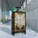 White Baroque Suitcase Carry-on Suitcase Decorative Travel Luggage Hard Shell Suitcase in 3 Sizes | 1005A