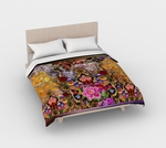 French Floral 100% COTTON SATEEN DUVET Cover King | Queen | Full | Twin sizes. | DEVARSHY HOME. RB0078