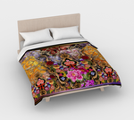 French Floral 100% COTTON SATEEN DUVET Cover King | Queen | Full | Twin sizes. | DEVARSHY HOME. RB0078