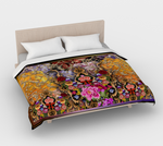 French Floral 100% COTTON SATEEN DUVET Cover King | Queen | Full | Twin sizes. | DEVARSHY HOME. RB0078