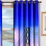 Devarshy Designer Home Furnishings Digital print OverBridge Room Curtains Set , Home Decor - DEVARSHY, DEVARSHY
 - 3