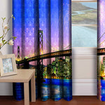 Devarshy Designer Home Furnishings Digital print OverBridge Room Curtains Set , Home Decor - DEVARSHY, DEVARSHY
 - 2