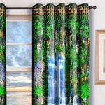Devarshy Designer Home Furnishings Digital Print Waterfall Blackout Curtain Set -1070 , Home Decor - DEVARSHY, DEVARSHY
 - 2