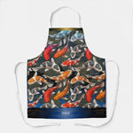 Japanese Koi Fish Apron for Super Cool Chefs/ Bakers - 11154