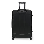 Turquoise Leopard Print Suitcase 3 Sizes Carry-on Suitcase Animal Print Luggage Blue Hard Shell Suitcase  | 0013