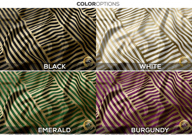 The Ladder Apparel Fabric 3Meters+, 4 Colors | 8 Fabric Options | Abstract Fabric By the Yard | D20100