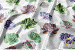 Floral Petals Apparel Fabric 3Meters+, 9 Designs | 8 Fabrics Option | Fabric By the Yard | D20150