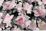 Watercolor Floral Apparel Fabric 3Meters+, 9 Designs | 8 Fabrics Option | Fabric By the Yard | D20163
