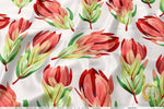 Floral Petals Apparel Fabric 3Meters+, 9 Designs | 8 Fabrics Option | Fabric By the Yard | D20150