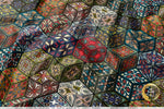 Moroccan Pattern Apparel Fabric 3Meters+, 9 Designs | 8 Fabrics Option | Fabric By the Yard | D20288