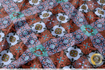 Moroccan Design Apparel Fabric 3Meters+, 9 Designs | 8 Fabrics Option | Fabric By the Yard | D20312