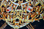Aurum 79 Golden Intricate Devarshy Embellished Short Georgette Kaftan - 1113B