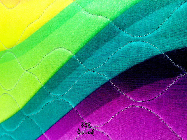 Devarshy Digital Print Colorful Waves 16" Laptop/ Mac book Pro Cover Sleeve Pouch , Accessories - DEVARSHY, DEVARSHY
 - 4