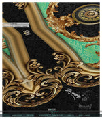Opulence of Sicily Green Area Rug, Available in 3 sizes | 100340