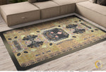 Decorative Floral Area Rug Available in 3 sizes | D20002