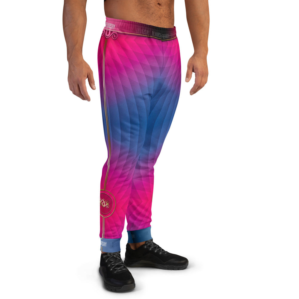 Pink blue sale joggers