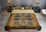 Leopard Animal Print Duvet Cover, Designer Bed Linen, Luxury Bedding, Printed Duvet, Devarshy Home