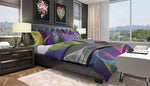 Radium Colours Printed Duvet Cover, Luxury Bedding, Twin, Queen and King Bed Linen, Devarshy Home, GT
