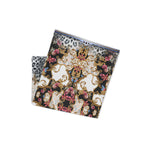 Snow Leopard Animal Print Neck Gaiter, Fabric Face Mask, PF - 007