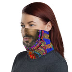 Realistic Male Face Printed Neck Gaiter, Unisex Face Mask For Protection, Face Cover/Neck Tube, PF - 11113