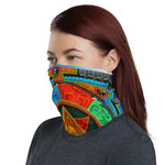 TIBET Thangka Painting Neck Gaiter, Unisex Face Mask, Headband, Face Cover, Printed Neck Tube, PF - 11141
