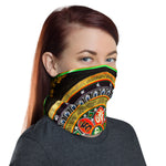 Tibetan Thangka Painting Neck Gaiter, Unisex Face Mask, Headband, Cloth Face Cover, Printed Neck Tube, PF - 11142