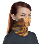 Classical Art Mona Lisa Neck Gaiter, Italian Art Face Mask, PF - 11169