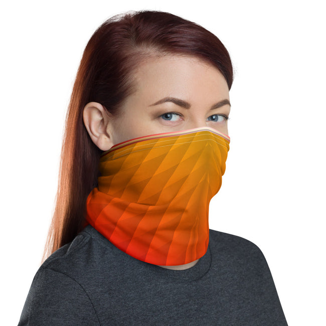 Colorful Gradient Diamond Print Neck Gaiter (3 Colors), Reusable Face Mask, PF - 11196
