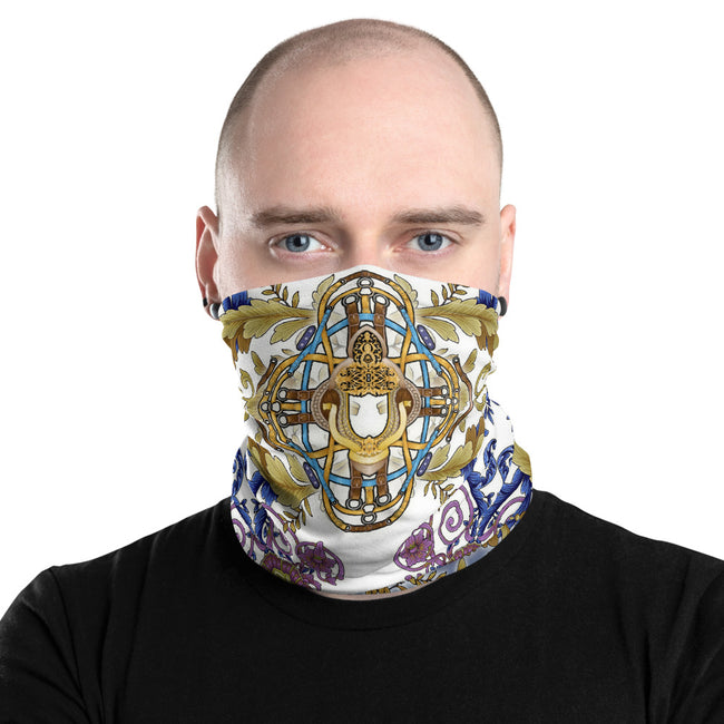 Baroque European Design Neck Gaiter (2 Designs), Washable Face Mask ...