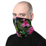 Tropical Print Birds Neck Gaiter (2 Colors), Fabric Face Mask, PF - 11237
