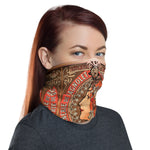 Muchas Gracias Gismonda Neck Gaiter (2 Colors), Art Nouveau Face Mask, PF - 11262