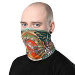 Muchas Gracias Gismonda Neck Gaiter (2 Colors), Art Nouveau Face Mask, PF - 11262
