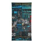 Stay Away WARNING Sign Neck Gaiter, 6 Feet Away Face Mask, PF - 11368