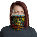 Stay Away WARNING Sign Neck Gaiter, 6 Feet Away Face Mask, PF - 11368
