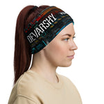 Stay Away WARNING Sign Neck Gaiter, 6 Feet Away Face Mask, PF - 11368
