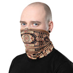 French Antique Tapestry Print Neck Gaiter (2 Styles), Fabric Face Mask, PF - 11370