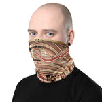 French Antique Tapestry Print Neck Gaiter (2 Styles), Fabric Face Mask, PF - 11370