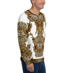 Exotic Animal Skin Unisex Sweatshirt For Winter Wear, PF - 0009
