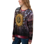 Crocodile Skin Print UNISEX Sweatshirt For Winter, PF - 11224