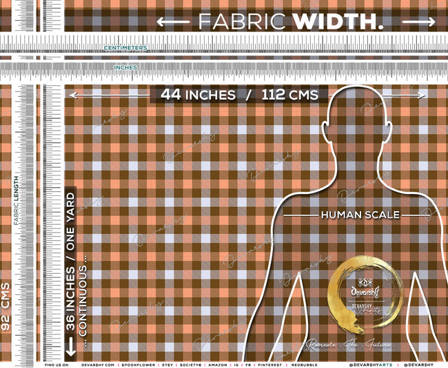 Check Patterns Apparel Fabric 3Meters+, 6 Designs | 8 Fabrics Option | Plaid Fabric By the Yard | 037
