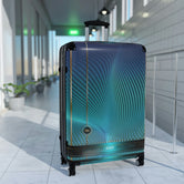 Turquoise Waves Suitcase Carry-on Suitcase Nazca Lines Luggage Hard Shell Suitcase in 3 Sizes | 11371B