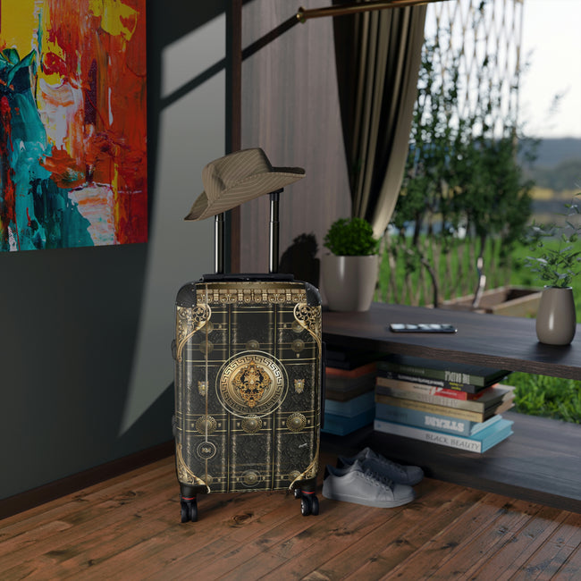 Black Beauty Suitcase 3 Sizes Carry-on Suitcase Black Travel Luggage Hard Shell Travel Suitcase | 100356