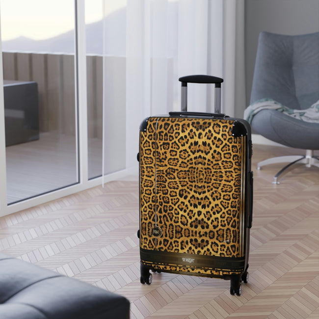 Leopard Print Suitcase 3 Sizes Carry-on Suitcase Animal Print Luggage Luxury Hard Shell Suitcase| 100176